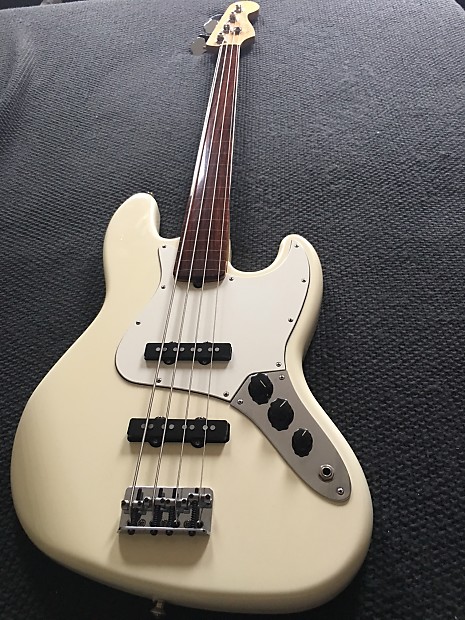 Fender American Jazz bass with HG Thor epoxy fingerboard Reverb