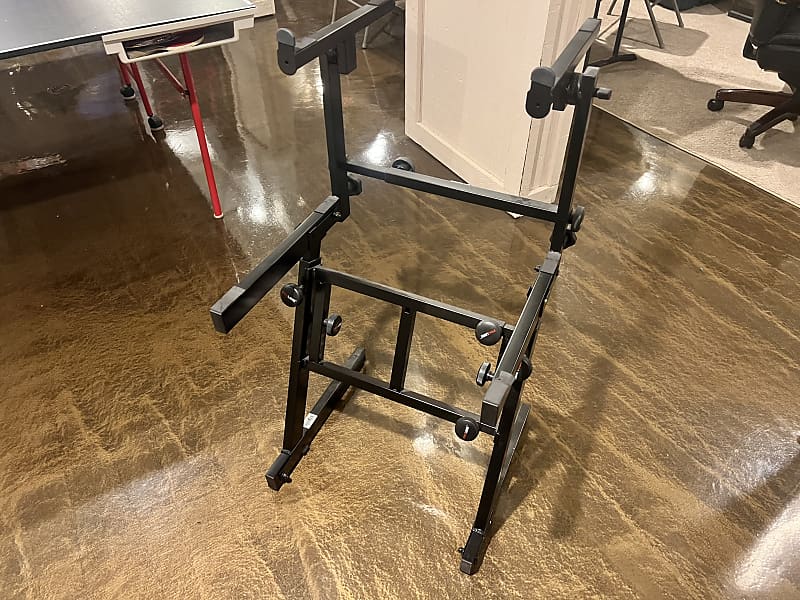 Proline Two tier keyboard stand z stand 2010 Black Reverb