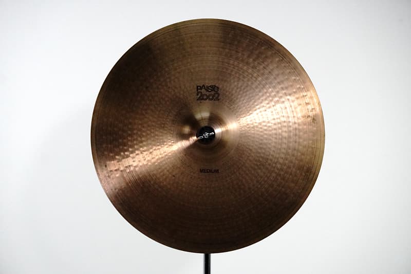 Paiste 20” 2002 Crash Black Label | Reverb