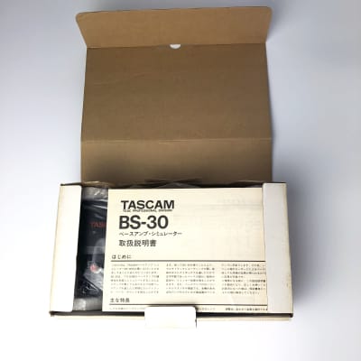 ベース TASCAM BS-30 BASS AMP SIMULATOR Tascam BS-30 Bass Amp Simulator FOR SALE – Soundgas
