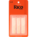 Rico RCA0320 Bb Clarinet Reeds - Strength 2.0 (3-Pack)