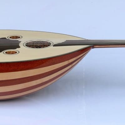 Turkish Mahogany And Maple Oud Ud String Musical Instrument Lute AO-103 for sale