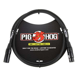 Pig Hog PHDMX5 3-Pin DMX Lighting Cable - 5'