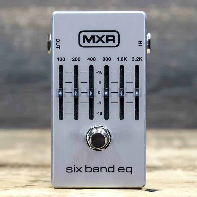 MXR M109S Six Band EQ Noise-Reduction Circuitry Six Band Equalizer Effect  Pedal