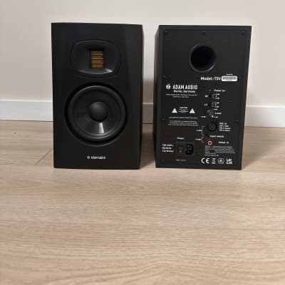 ADAM Audio T5V 5" Active Studio Monitors (Pair) 2010s - Black image 3