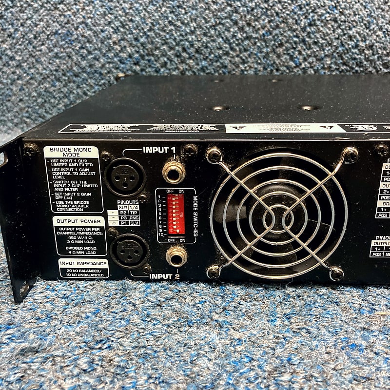 Behringer Europower EP1500 2x700W Power Amplifier | Reverb