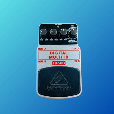 Behringer FX600 Digital Multi-FX Pedal | Reverb
