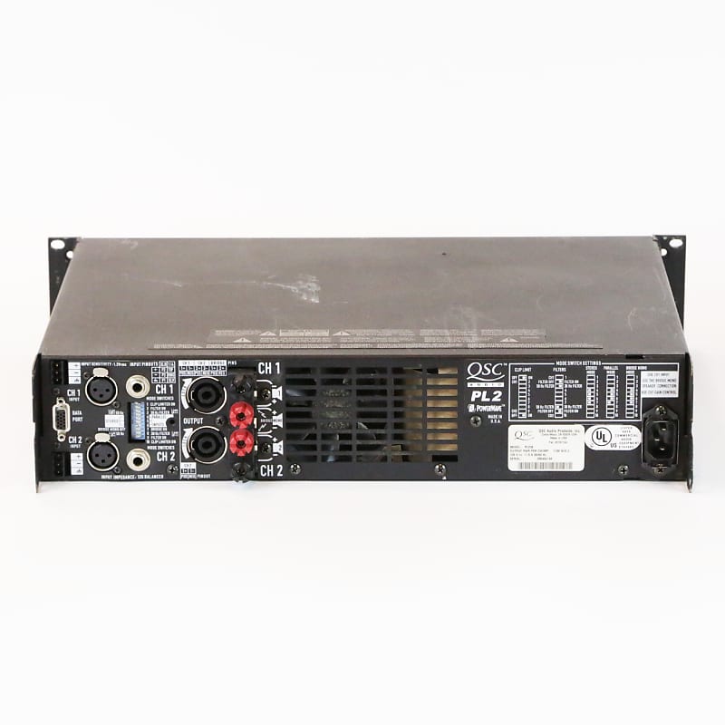 QSC PL236 パワーアンプ PL236 - QSC PL236 - Audiofanzine