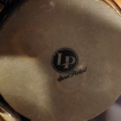 Latin Percussion LP793X-C Giovanni Galaxy Series Ash Bongos with Chrome Hardware 2010s - Natural image 3