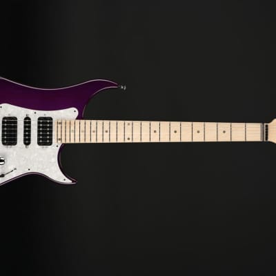 Vigier Excalibur Supra HSH, Maple in Clear Purple with Gig Bag #210161 image 4
