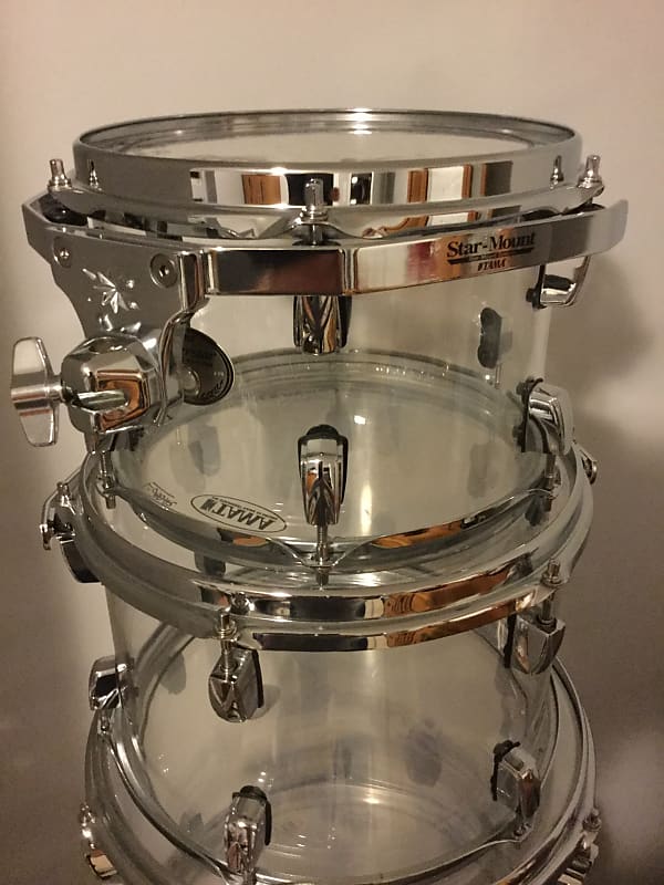 TAMA Silverstar Mirage Acrylic Drum Kit Silverstar