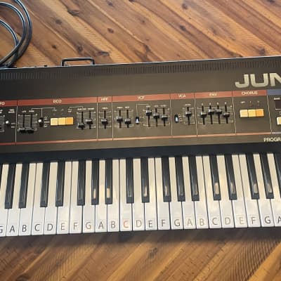 Roland Juno-60 Synthesizer 1982 - 1984 & MD-8 MIDI DCB Interface