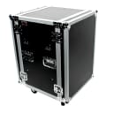 OSP SC16U-20SL 16 Space ATA Amp Rack w/Casters and Attached Utility Table