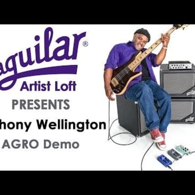 Aguilar AGRO Bass Overdrive Effect Pedal image 2