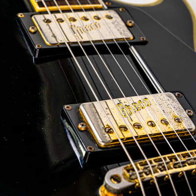 1975 Greco Les Paul Custom Style Guitar *Rare Early Model* w/ Greco-Stamped Pickups, 7-ply Binding, Pearloid Inlays image 4