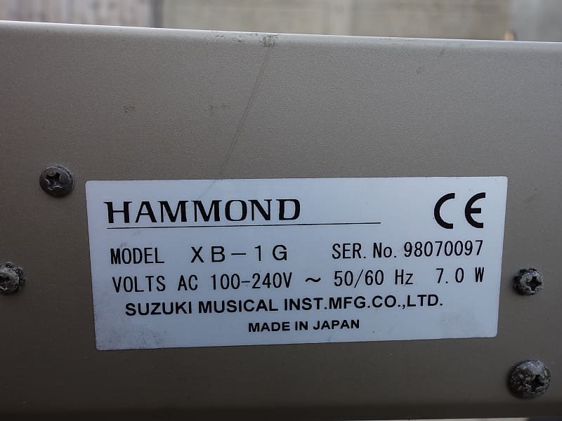 Hammond XB-1G Organ Japan/2003 | Reverb