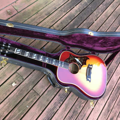 Gibson Dove 1973 Cherry Sunburst image 11