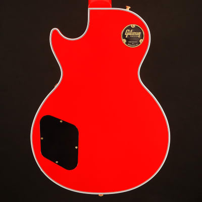 Gibson Les Paul Custom, All Ferrari Red w Gold Hardware 9lbs 12.3oz image 8