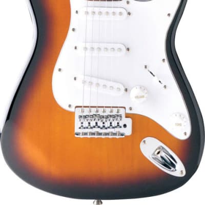Jay Turser Junior Double Cutaway Electric Guitar 3/4 Size T. Sunburst JT-30 image 2