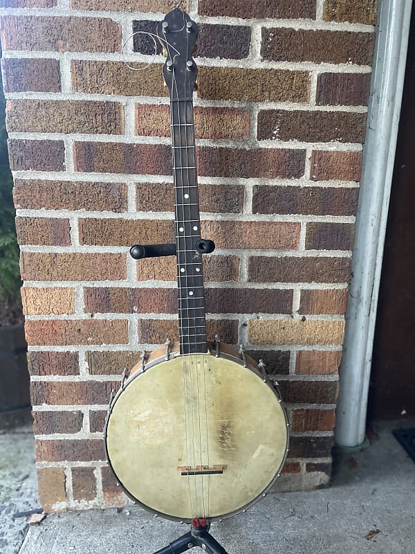 Unbranded Vintage 4-String Tener Banjo image 1