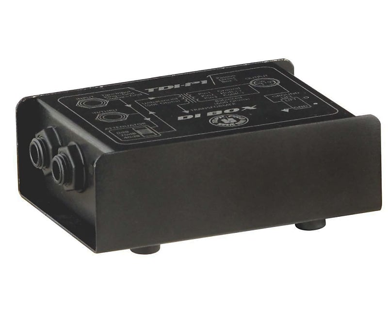Topp Pro Music Gear - TDI-P1: Passive Direct Injection Box (D.I.) - Full Warranty! image 1