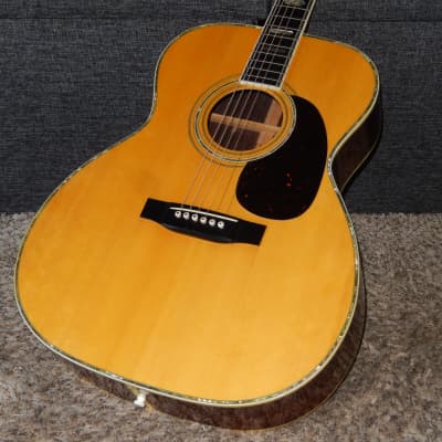 MADE IN JAPAN 1979 - MORALES BM70 - VERY UNIQUE - MARTIN OOO STYLE - ACOUSTIC GUITAR image 2