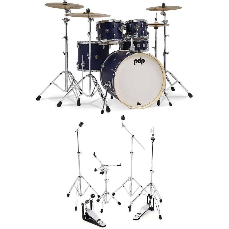 PDP Spectrum 5-piece Shell Pack and Hardware Bundle - | Reverb