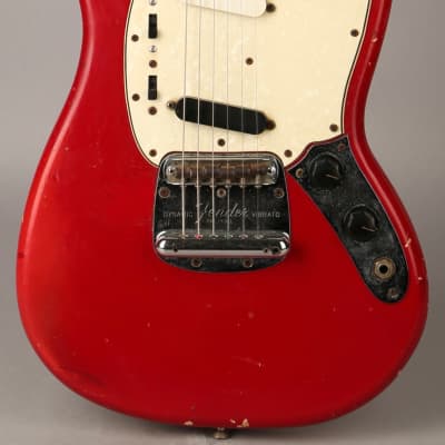 Fender Mustang - 1965 - Dakota Red w/OHSC image 2