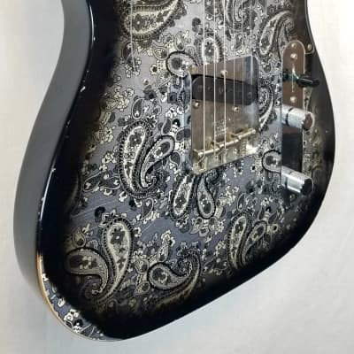 Fender Custom Shop Limited Edition '68 Black Paisley Tele Relic, w/Deluxe HSC 2023 image 5