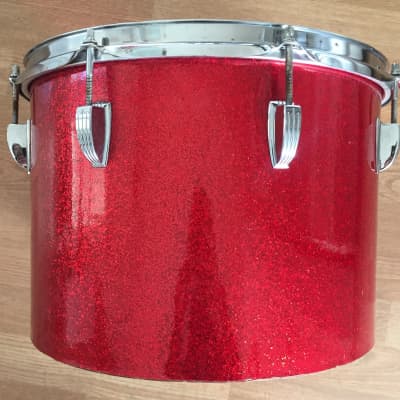 Ludwig 10x14 Red Sparkle concert tom 1976 image 3