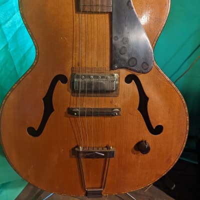 S.S. Stewart Electric Archtop 1950s Natural image 2