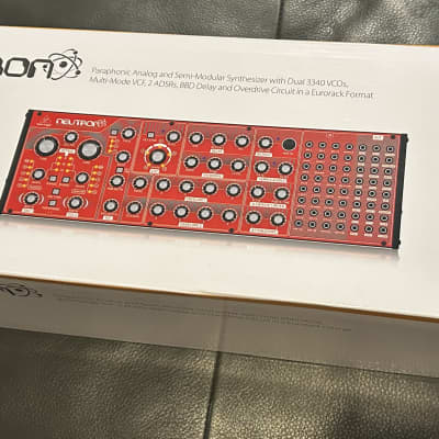 Behringer Neutron Paraphonic Analog and Semi-Modular Synthesizer 2018 - Present - Red
