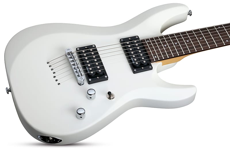 Schecter C-7 Deluxe Satin White #438 image 1