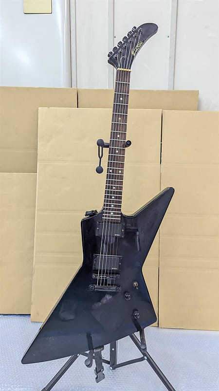 1993 Edwards ESP Explorer EX-75M (Bolt-on MX/LTD EXP Metallica Hetfield  style with Banana Headstock) - EMG Upgrade w/ Hercules Stand | Reverb The  Netherlands