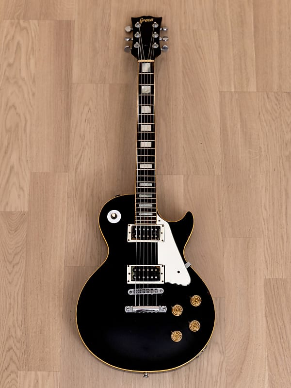 1976 Greco EG700 Standard Vintage Guitar Ebony w/ Case