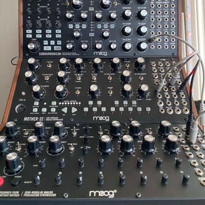 Moog Subharmonicon + Mother 32 + 3 tier moog rack image 1