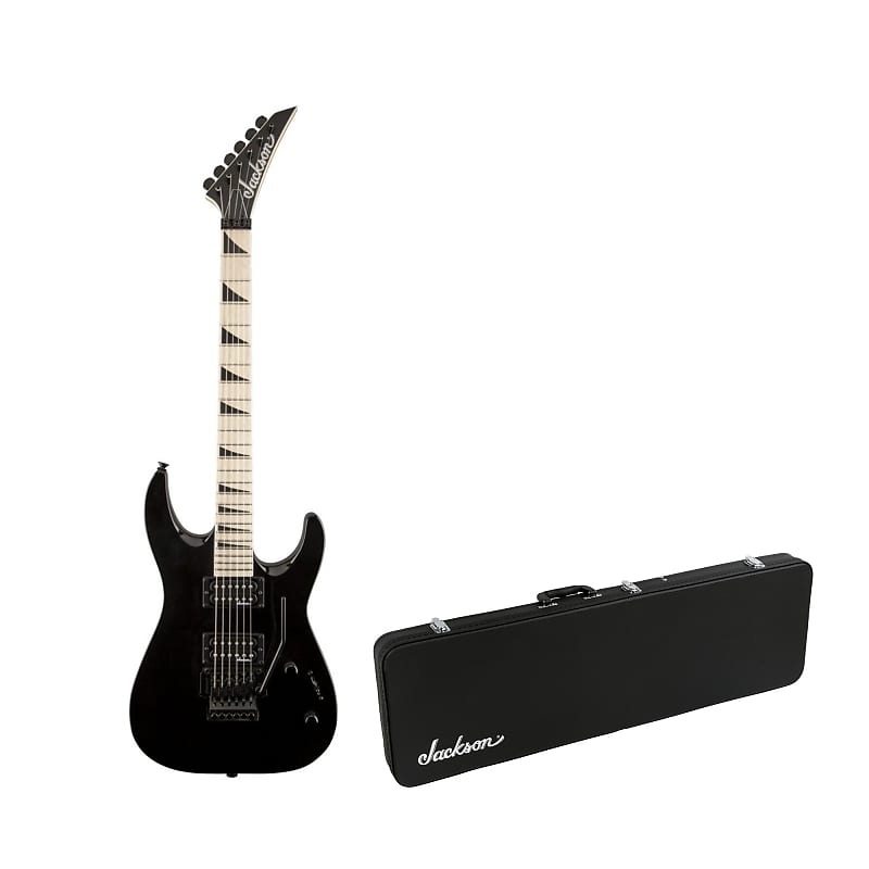 Jackson JS Series Dinky Arch Top JS32 DKAM 6-String Electric Guitar (Gloss  Black) Bundle with Jackson Economy Hardshell Case (2 Items) | Reverb