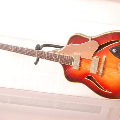 Migma Archtop – 1960s German Vintage Semi Acoustic Guitar Gitarre image 3