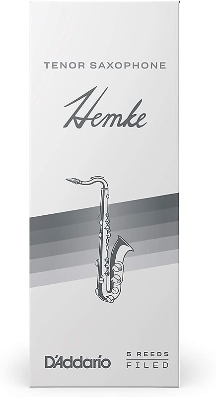 Hemke Tenor Saxophone Reeds, Strength 4.0, 5-pack image 1