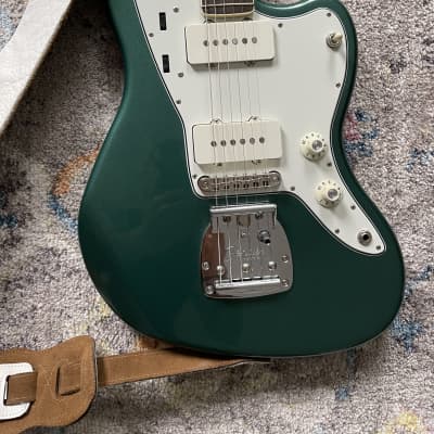 Fender / Partscaster Jazzmaster 2018 Metallic Sherwood Green - Fender USA Pure Vintage '65 pups image 4
