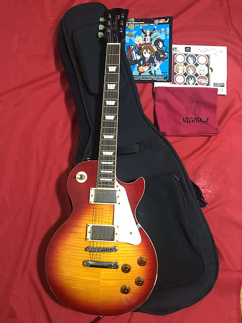 K-ON! KLP-yui Yui Hirasawa Model Electric Guitar with Gig