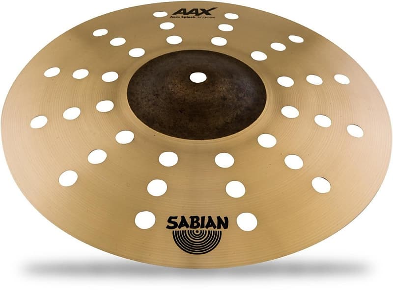 Sabian 12" AAX Aero Splash Drum Set Cymbal image 1