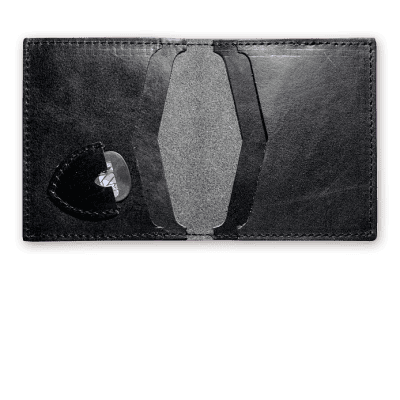 ESP Genuine Leather Pick Wallet Black image 3