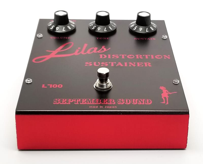 used September Sound Lilas Distortion Sustainer L700 RP, Mint Condition  with Box and Paperwork!