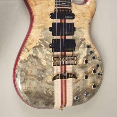Alembic Further Buckeye burl top and back/gold frets and hardware/ and loaded  with lots of  options image 1