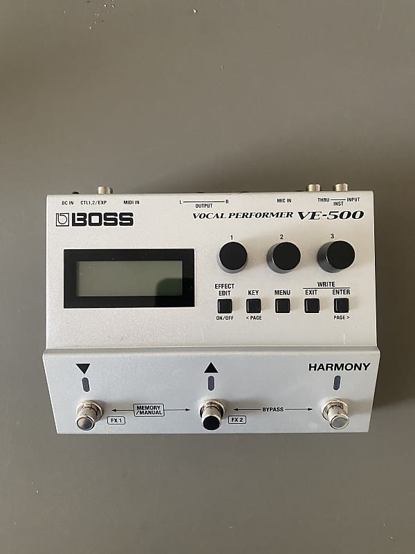 Boss VE500 Vocal Performer 2018 Reverb