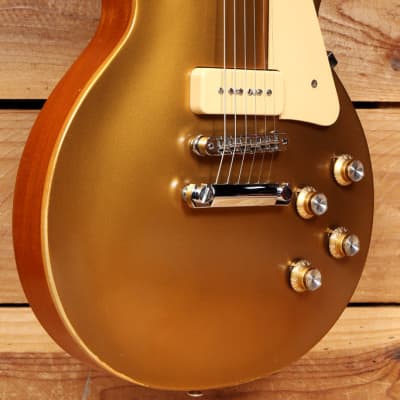 Gibson 2011 Les Paul 60s TRIBUTE p90 Goldtop Nice Mild Relic! 11472 image 6