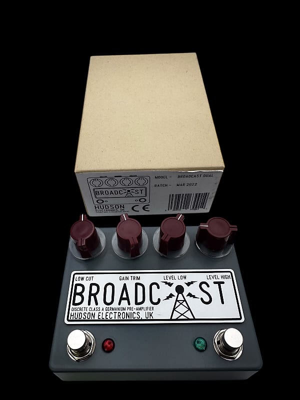 Hudson Electronics Broadcast Dual Footswitch