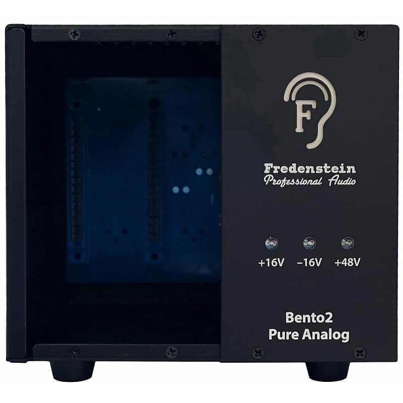 Fredenstein Bento 2 Pure Analog 500 Series Module Carrier, Two-Slot image 1