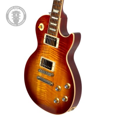 2019 Gibson Les Paul Standard Flamed Maple Iced Tea Burst image 1